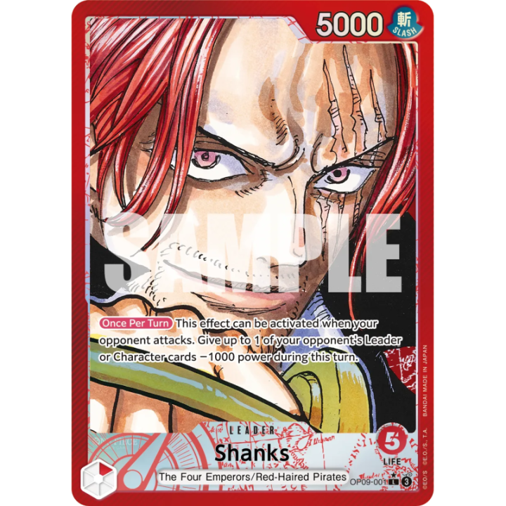 Carta Shanks OP09-001