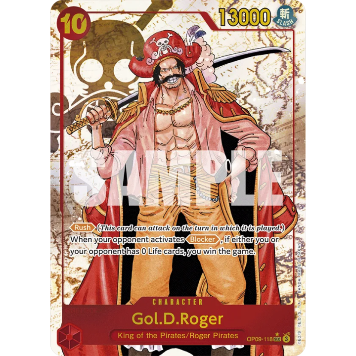 Carta Gol D Roger OP09-118